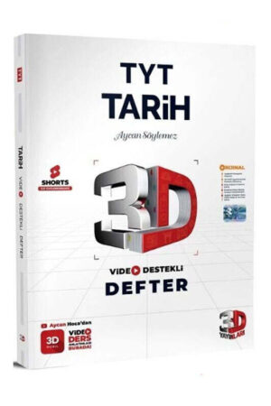 TYT Kitap, Tarih, 3D Yayınları 9786259841748