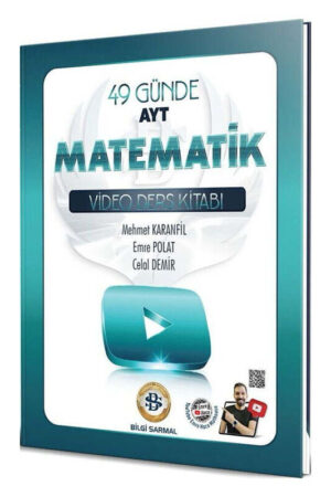 Matematik Kitabı, AYT Kitap, Bilgi Sarmal Yayınları 9786256712331