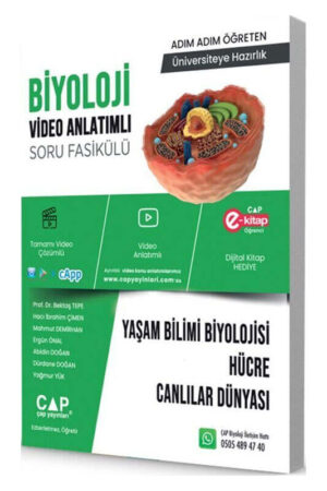 Biyoloji Kitabı, TYT Kitap, AYT Kitap, Çap Yayınları 9786256040168