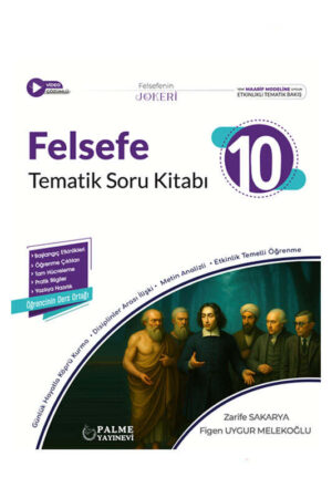 Felsefe, Soru Kitabı, Palme Yayıncılık 9786255600233