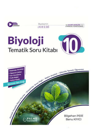 Biyoloji Kitabı, Soru Kitabı, Palme Yayıncılık 9786255600264