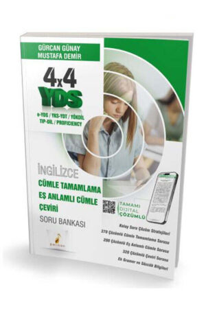 YDS Kitap, Soru Kitabı, Pelikan Yayınları 9786255516336