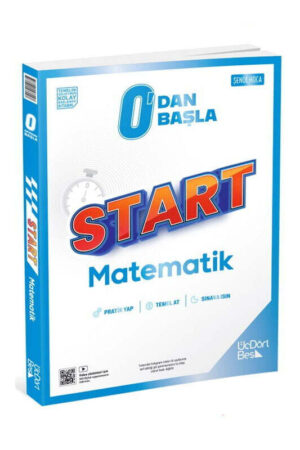 Matematik Kitabı, ÜçDörtBeş Yayınları 9786255566027