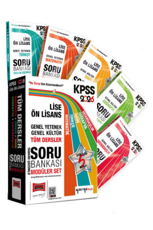 2026, Lise, Tüm Dersler, KPSS Kitap, Soru Kitabı, Yargı Yayınları 9786253706173