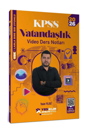 2026, KPSS Kitap, Yediiklim Yayınları 9786254319778