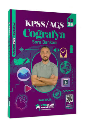2026, KPSS Kitap, Coğafya, Soru Kitabı, Yediiklim Yayınları 9786254319785