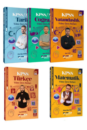 2026, Tüm Dersler, KPSS Kitap, Yediiklim Yayınları 9999B1579