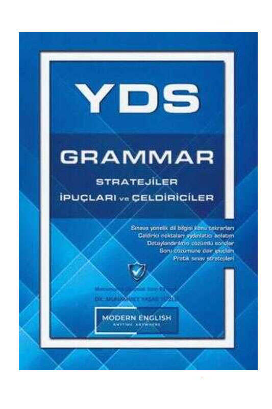 YDS Kitap, Modern English Yayınları 9786255513083