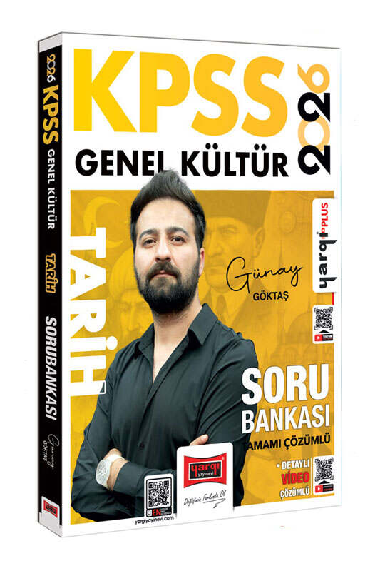 2026, KPSS Kitap, Tarih, Soru Kitabı, Yargı Yayınları 9786253706517