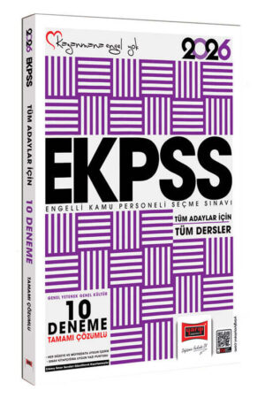 2026, Tüm Dersler, KPSS Kitap, Deneme Kitabı, Yargı Yayınları 9786253706395