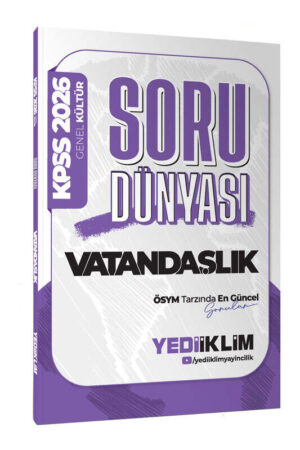 2026, Yediiklim Yayınları 9786255836007