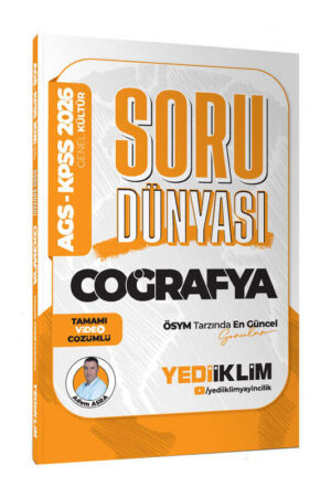 2026, KPSS Kitap, Coğafya, Yediiklim Yayınları 9786254319983
