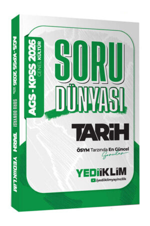 2026, KPSS Kitap, Tarih, Yediiklim Yayınları 9786254319990