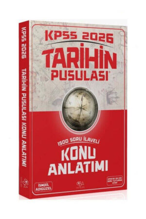 2026, KPSS Kitap, Tarih, Konu Kitabı, CBA Akademi 9786259613697