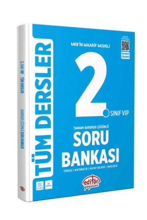 Tüm Dersler, Soru Kitabı, Editör Yayınları 9786052806852