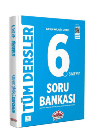 Tüm Dersler, Soru Kitabı, Editör Yayınları 9786052806876