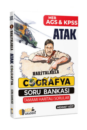 2026, KPSS Kitap, Coğafya, Soru Kitabı, Eğit Akademi 9786057314932
