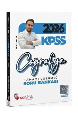 2026, KPSS Kitap, Coğafya, Soru Kitabı, Hoca Kafası Yayınları 9786255938282