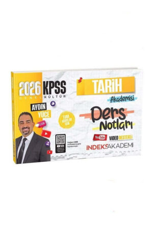 2026, KPSS Kitap, Tarih, İndeks Akademi 9786255505514