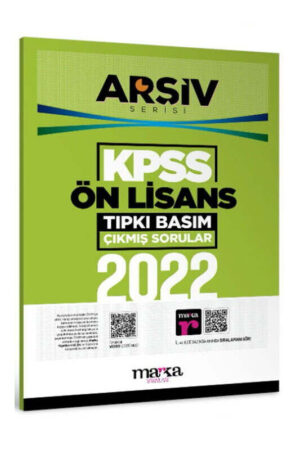 2022, KPSS Kitap, Çıkmış Soru Kitabı, Marka Yayınları 9786255501486