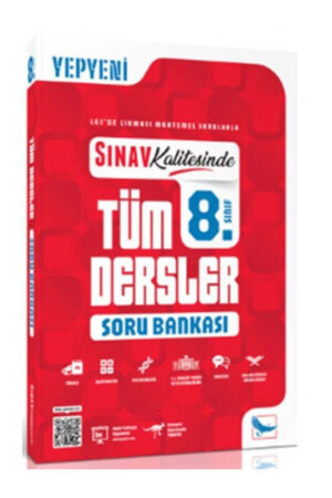 Tüm Dersler, Soru Kitabı, Sınav Yayınları 9786258296884