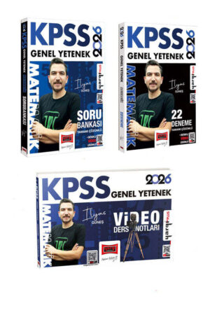 2026, Matematik Kitabı, KPSS Kitap, Soru Kitabı, Deneme Kitabı, Yargı Yayınları 9999B1596