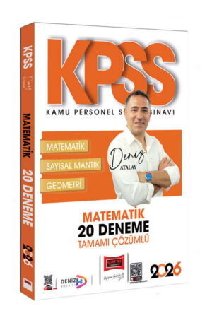 2026, Matematik Kitabı, KPSS Kitap, Deneme Kitabı, Yargı Yayınları 9786253707040
