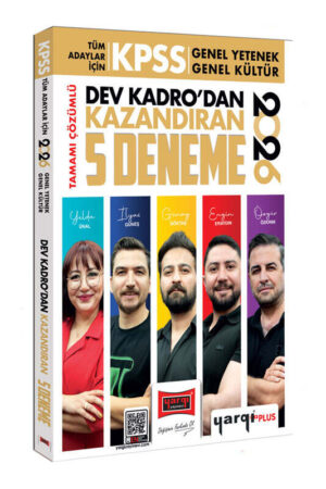2026, KPSS Kitap, Deneme Kitabı, Yargı Yayınları 9786253707477