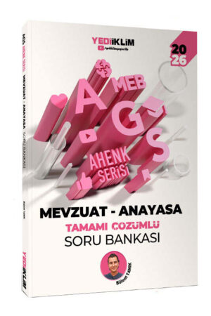 2026, Soru Kitabı, Yediiklim Yayınları 9786255836328