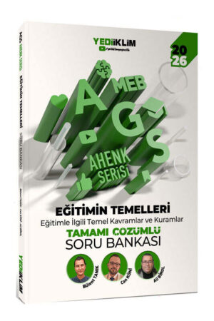 2026, Soru Kitabı, Yediiklim Yayınları 9786255836298