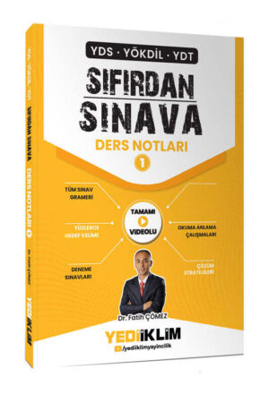 YDS Kitap, YÖKDİL Kitap, Yediiklim Yayınları 9786255836168