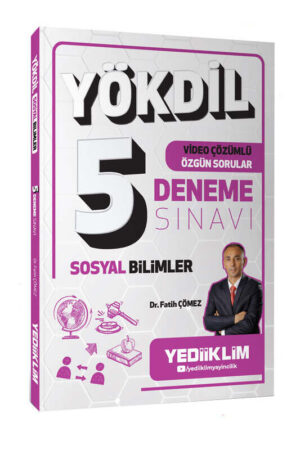 YÖKDİL Kitap, Deneme Kitabı, Yediiklim Yayınları 9786255836090