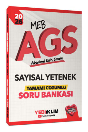 2026, Soru Kitabı, Yediiklim Yayınları 9786255836557