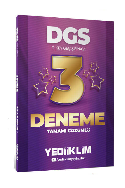 2026, Deneme Kitabı, Yediiklim Yayınları 9786255836502