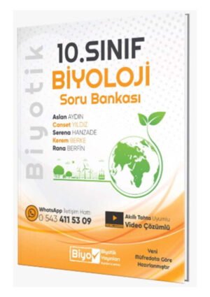 Biyoloji Kitabı, Soru Kitabı, Biyotik Yayınları 9786057361981