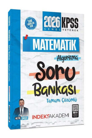 2026, Matematik Kitabı, KPSS Kitap, Soru Kitabı, İndeks Akademi 9786255505552