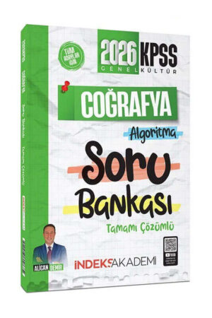 2026, KPSS Kitap, Coğafya, Soru Kitabı, İndeks Akademi 9786255505576