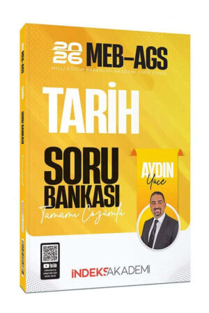 2026, Tarih, Soru Kitabı, İndeks Akademi 9786255505682