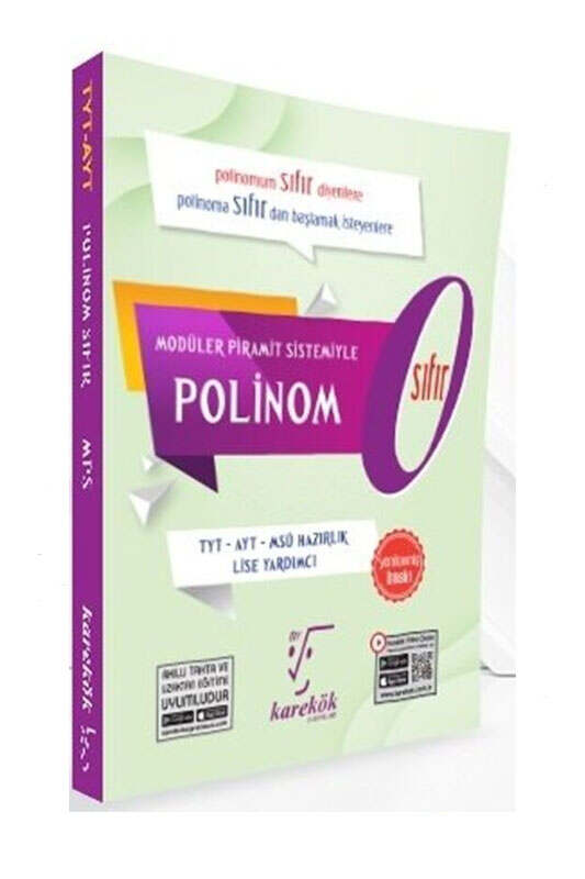 TYT Kitap, AYT Kitap, Karekök Yayınları 9786258419641