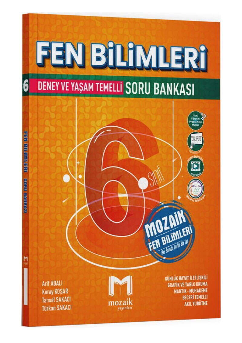 Soru Kitabı, Mozaik Yayınları 9786259664736