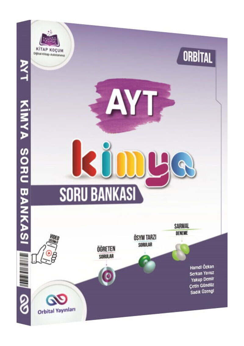 AYT Kitap, Kimya, Soru Kitabı, Orbital Yayınları 9786259534190