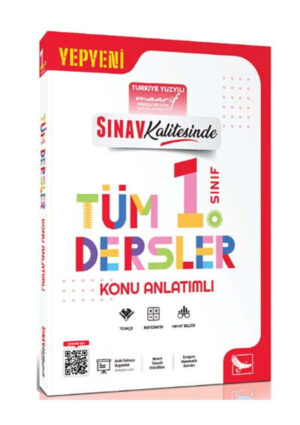 Tüm Dersler, Konu Kitabı, Sınav Yayınları 9786256193420
