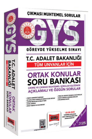 2025, Soru Kitabı, Yargı Yayınları 9786253707583
