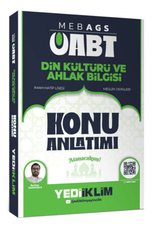 2026, ÖABT Kitabı, Konu Kitabı, Yediiklim Yayınları 9786255836694