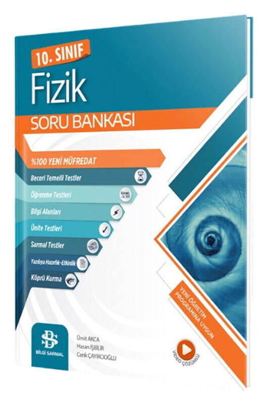 Fizik, Soru Kitabı, Bilgi Sarmal Yayınları 9786256712362