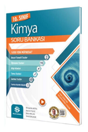 Kimya, Soru Kitabı, Bilgi Sarmal Yayınları 9786256712393