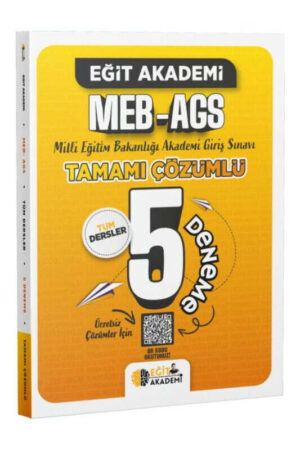 Deneme Kitabı, Eğit Akademi 9786057314987