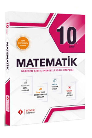 Matematik Kitabı, Soru Kitabı, Sonuç Yayınları 9786258203813