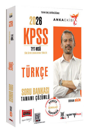 2026, KPSS Kitap, TYT Kitap, Türkçe, Soru Kitabı, Yargı Yayınları 9786253708108