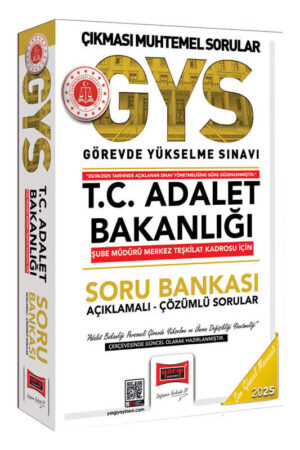 2025, Soru Kitabı, Yargı Yayınları 9786253708221